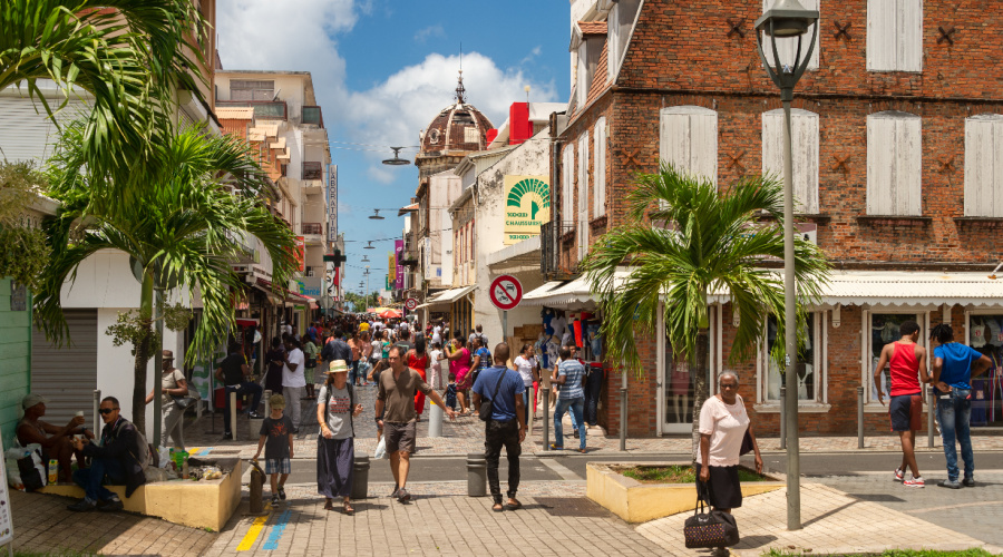 martinique shoppen