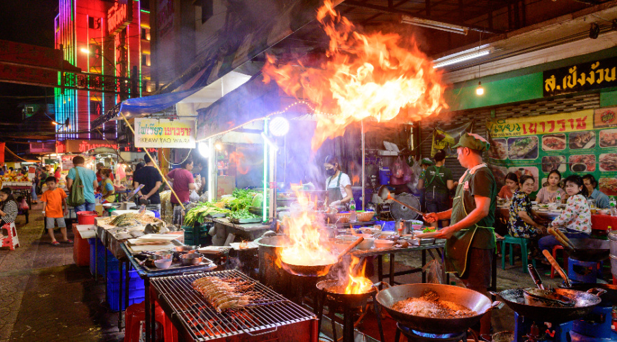 Floting market Bangkok