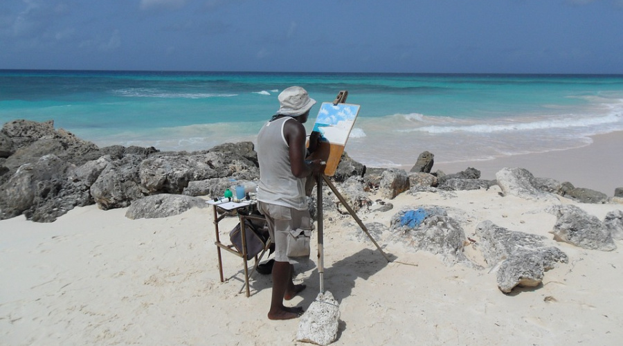 Barbados painter