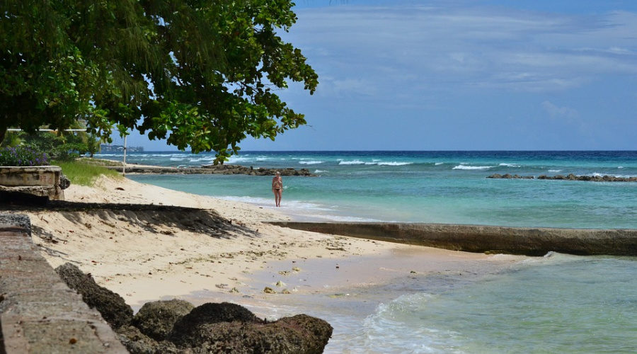 Barbados beach