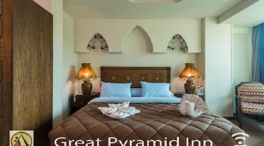 slaapkamer Great Pyramid Inn Gizza