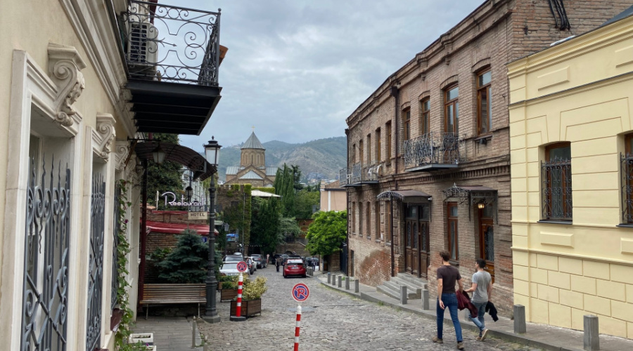 oude centrum van Tbilisi